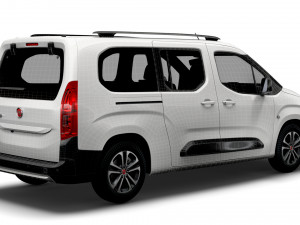 Fiat E-Doblo 361 XL 2023 3Dモデル
