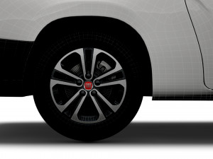 Fiat E-Doblo 361 XL 2023 3Dモデル