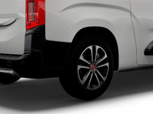 Fiat E-Doblo 361 XL 2023 3Dモデル