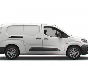 Fiat E-Doblo LWB Van 511 2023 3D Modell