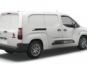 Fiat E-Doblo LWB Van 511 2023 3D Modell