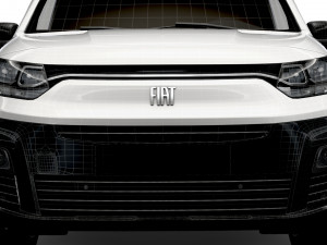 Fiat E-Doblo LWB Van 511 2023 3D Modell