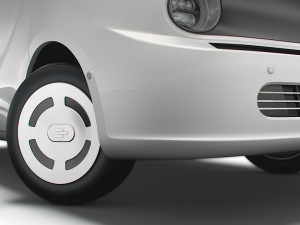 Generic EV Mid Van 2023 Modelo 3D