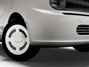 Generic EV Mid Van 2023 Modelo 3D