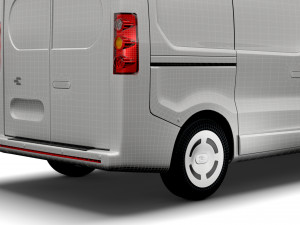 Generic EV Mid Van 2023 Modelo 3D