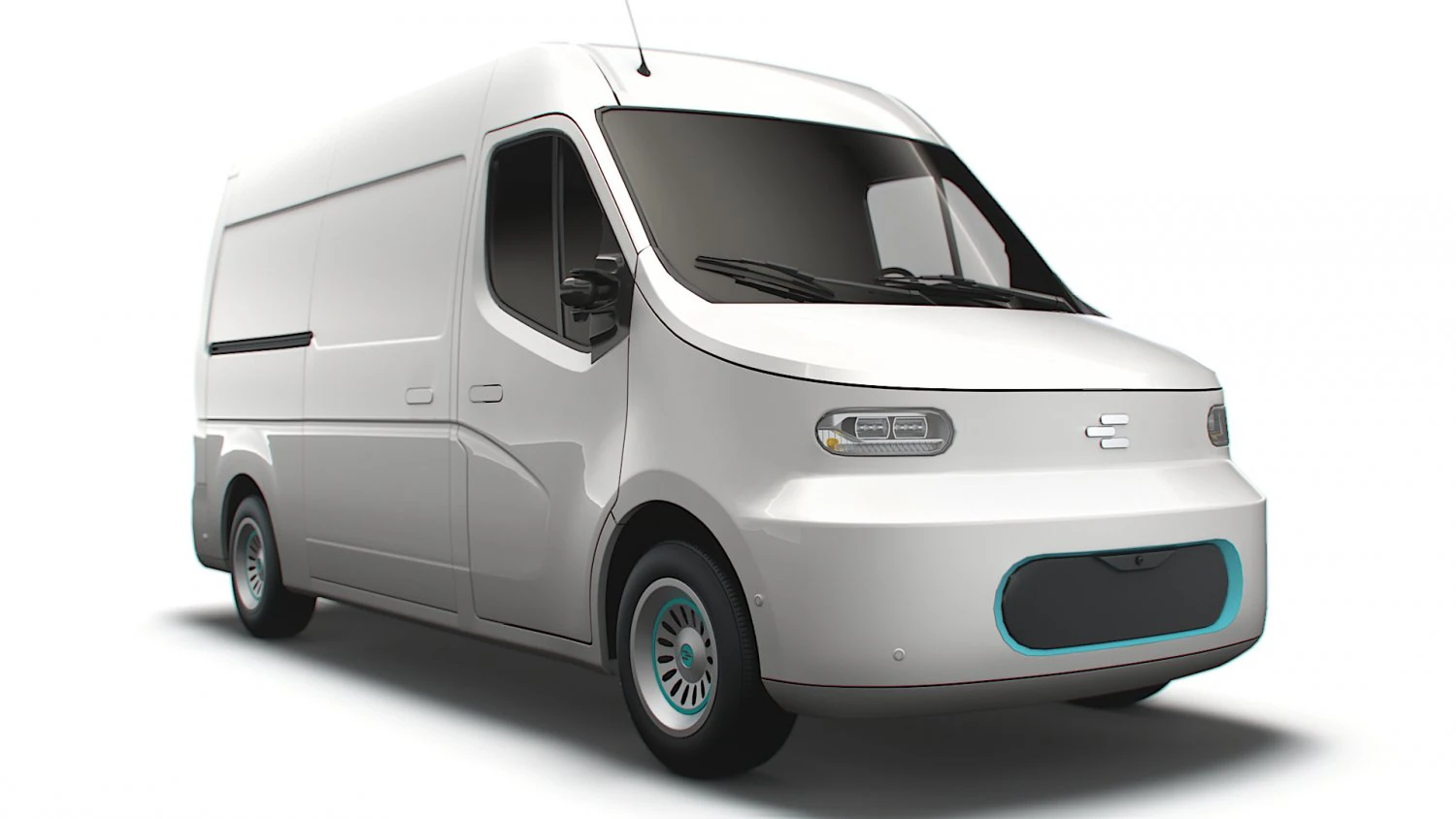Generic Panel Van 2023 3D Model .c4d .max .obj .3ds .fbx .stl .blend 