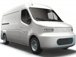 Furg&atilde;o Gen&eacute;rico 2023 Modelo 3D