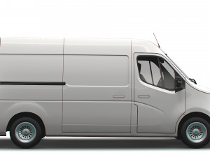 Generic Panel Van 2023 3D Model
