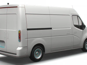 Generic Panel Van 2023 3D Model
