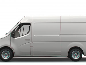 Generic Panel Van 2023 3D Model