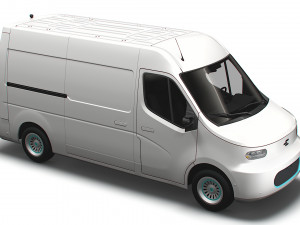 Generic Panel Van 2023 3D Model