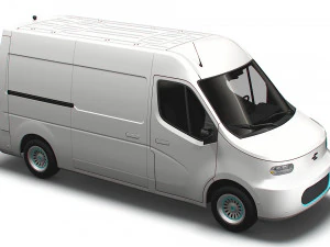 Generic Panel Van 2023 3D Model