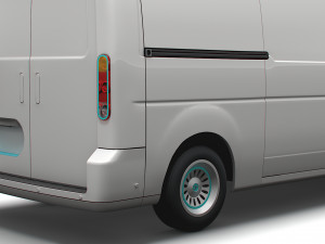 Generic Panel Van 2023 3D Model