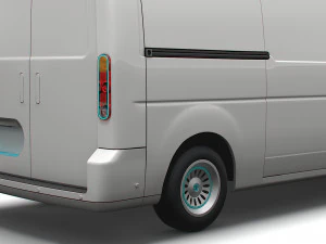 Generic Panel Van 2023 3D Model