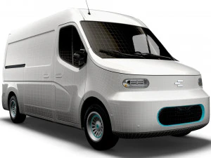 Generic Panel Van 2023 3D Model