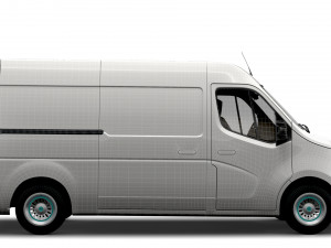 Generic Panel Van 2023 3D Model