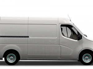 Generic Panel Van 2023 3D Model