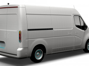 Generic Panel Van 2023 3D Model