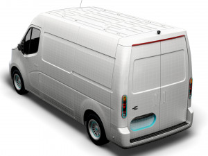 Generic Panel Van 2023 3D Model