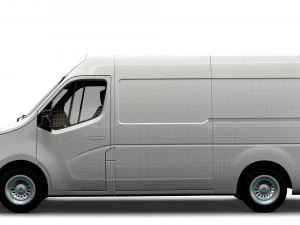 Generic Panel Van 2023 3D Model