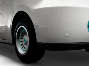 Generic Panel Van 2023 3D Model