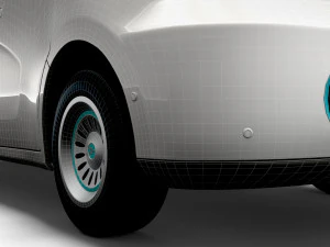 Generic Panel Van 2023 3D Model