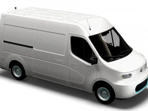 Generic Panel Van 2023 3D Model