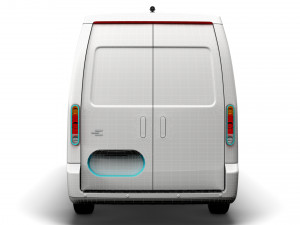 Generic Panel Van 2023 3D Model