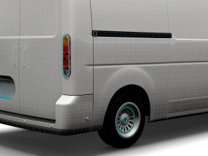 Generic Panel Van 2023 3D Model