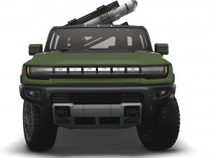 GMC Hummer EV Brimstone SLS 2022 Model 3D