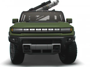 GMC Hummer EV Brimstone SLS 2022 3D Model