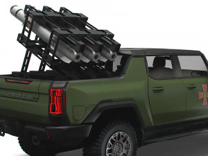 GMC Hummer EV Brimstone SLS 2022 3D Model