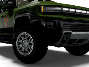 GMC Hummer EV Brimstone SLS 2022 3D Model
