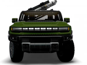GMC Hummer EV Brimstone SLS 2022 3D Model