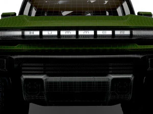 GMC Hummer EV Brimstone SLS 2022 3D Model