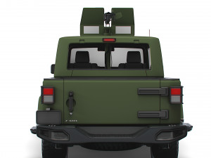 Jeep Gladiator 75th Machine 3D Model