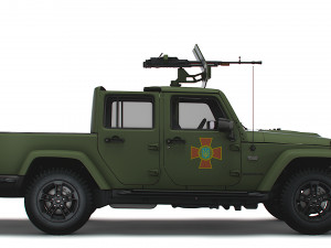 Jeep Gladiator 75th Machine Modelo 3D
