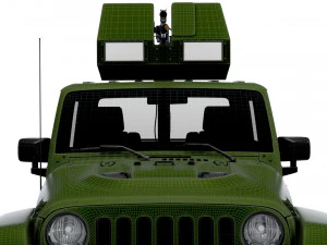 Jeep Gladiator 75th Machine 3D Model