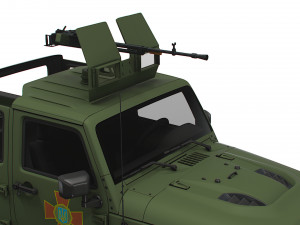 Jeep Gladiator 75th Machine Modelo 3D