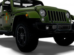Jeep Gladiator 75th Machine Modelo 3D