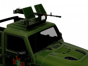 Jeep Gladiator 75th Machine Modelo 3D