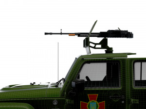 Jeep Gladiator 75th Machine Modelo 3D