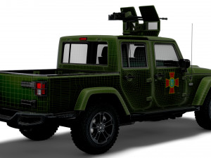 Jeep Gladiator 75th Machine Modelo 3D