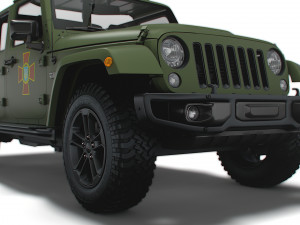 Jeep Gladiator 75th Machine Modelo 3D