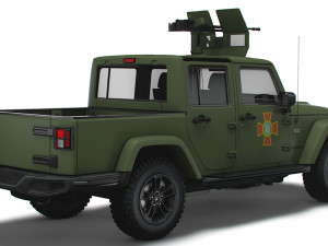 Jeep Gladiator 75th Machine Modelo 3D