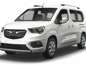Opel Combo Life XL 2022 Model 3D