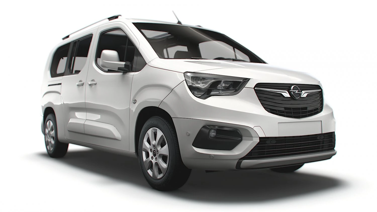 Opel E Combo Life XL 2022 3D Model .c4d .max .obj .3ds .fbx .stl .blend 