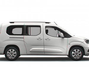 Opel E Combo Life XL 2022 3D Модель