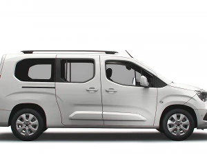 Opel E Combo Life XL 2022 3D Model