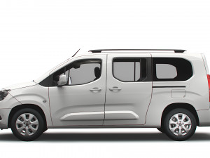 Opel E Combo Life XL 2022 3D Модель